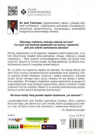 Superodporność. Jak z posiłków czerpać zdrowie - Joel Fuhrman [KSIĄŻKA]