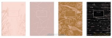 Brulion A5 96K kratka Metallic Rose Gold (5 szt)