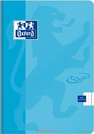 Brulion A5/60K kratka MO Touch Pastel (5 szt)