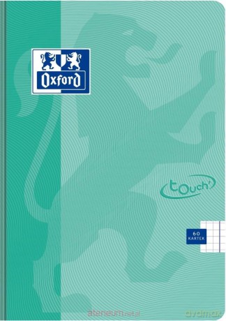 Brulion A5/60K kratka MO Touch Pastel (5 szt)