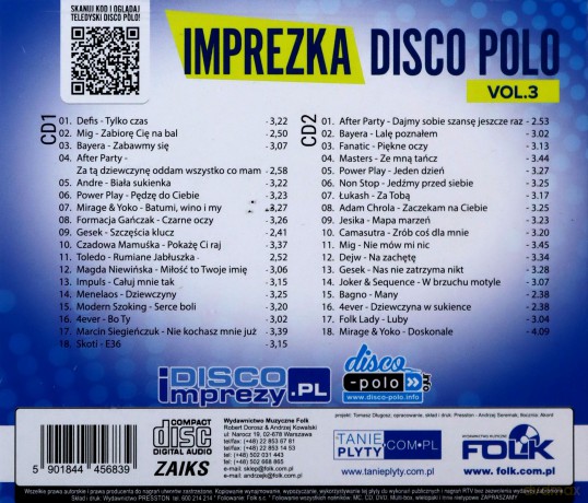 Imprezka Disco-Polo vol. 3 [2CD]