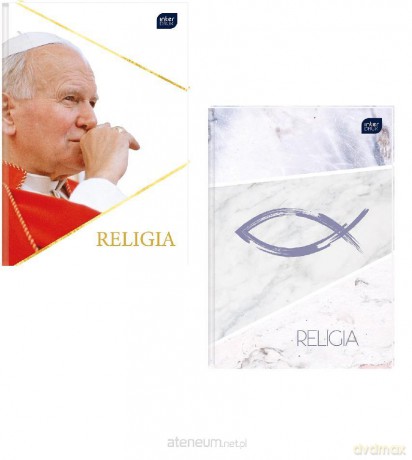Brulion A5/64K kratka Religia Mat+UV (5 szt)