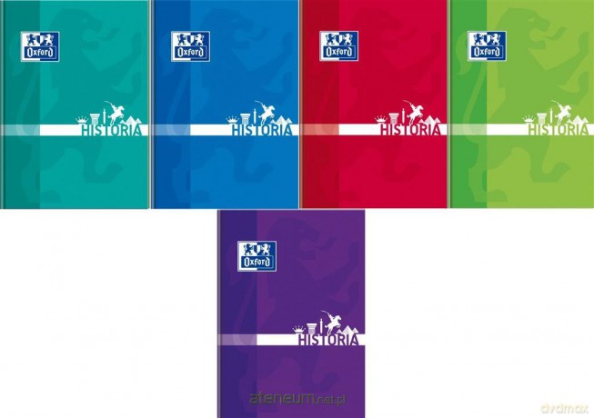 Brulion A5/80K kratka Historia (5 szt) OXFORD