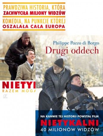 Drugi oddech + Nietykalni Pakiet [KSIĄŻKA]+[DVD]