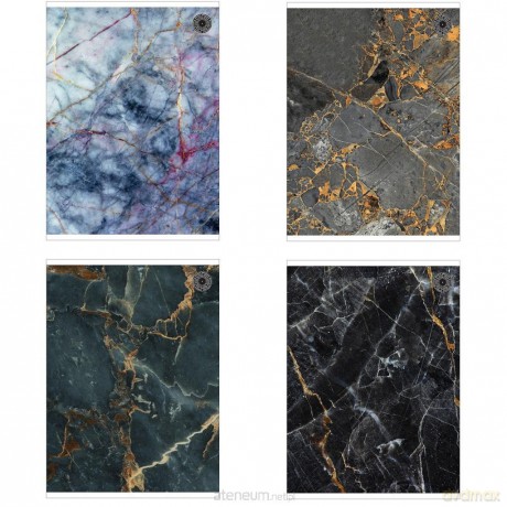 Brulion A5/96K kratka Marble (5 szt)