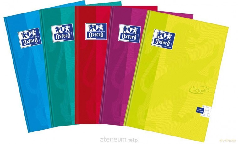 Brulion A5/96K kratka Touch (5 szt) OXFORD