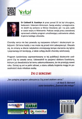 Chroń i lecz swoje serce -  Dr Caldwell B. Esselstyn Jr [KSIĄŻKA]