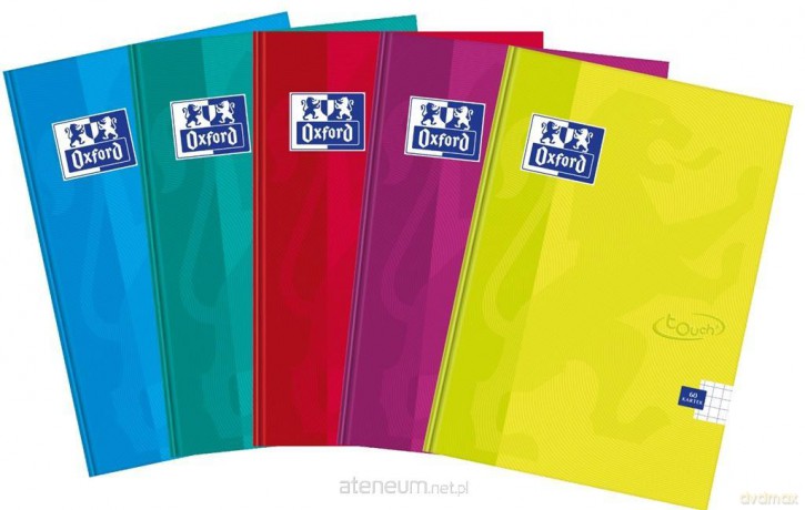 Brulion A5/96K linia Touch (5 szt) OXFORD