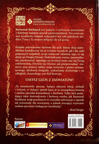 Wielka Księga komunikacji z duchami - Raymond Buckland [KSIĄŻKA]