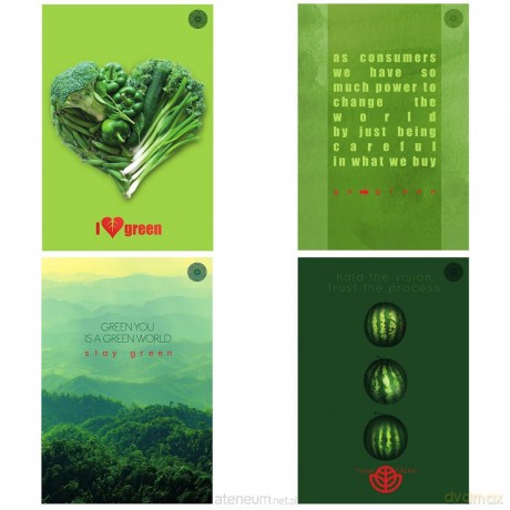 Brulion B5/96K kratka Think Green (5 szt)