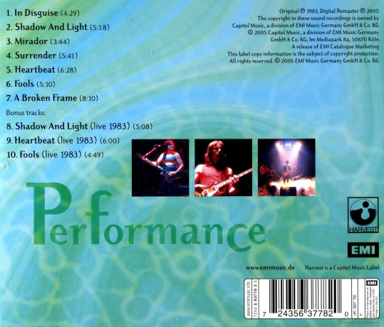 Eloy: Performance [CD]