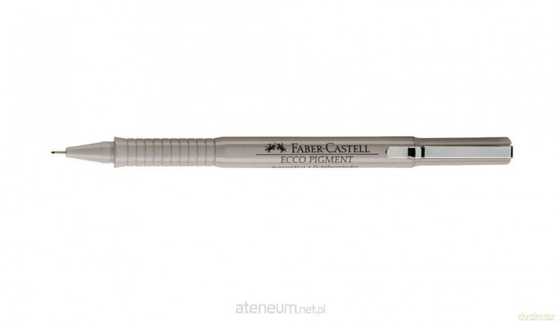 Cienkopis Ecco Pigment 0,7mm czarny (10 szt)