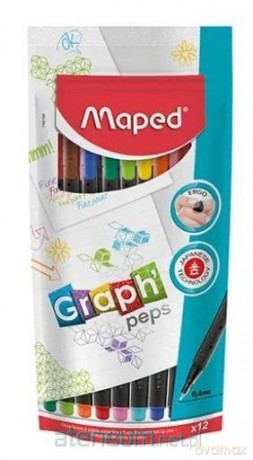 Cienkopis Graph Peps 12 kolorów