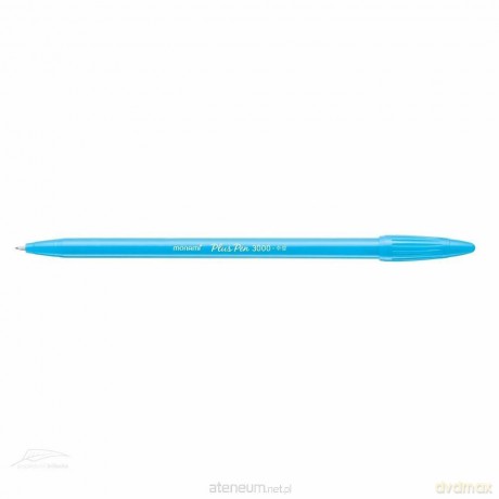 Cienkopis Plus Pen 3000 błękitny (12 szt)