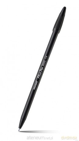 Cienkopis Plus Pen 3000 czarny (12 szt)