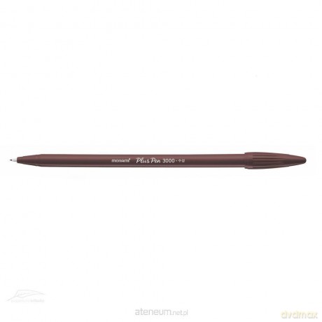 Cienkopis Plus Pen 3000 czekoladowy (12 szt)