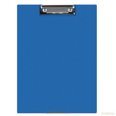 Clipboard A4 PCV z klipsem niebieski