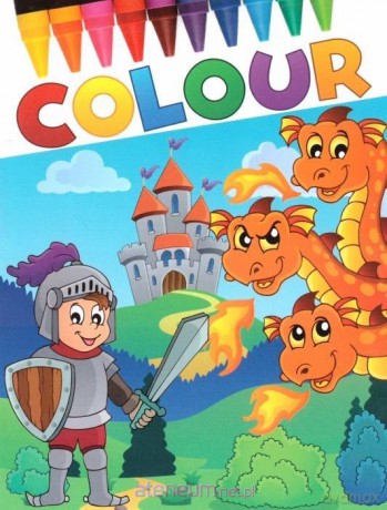 Colour Rycerze i smoki [KSIĄŻKA]