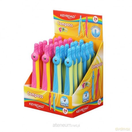 Cyrkiel Flow plastikowy (24 szt)