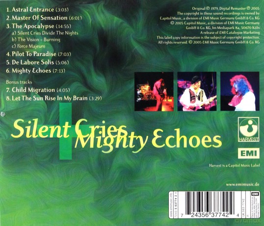 Eloy: Silent Cries And Mighty Echoes [CD]