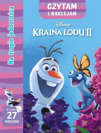 Czytam i naklejam. Disney Kraina Lodu II [KSIĄŻKA]