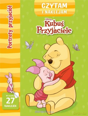 Czytam i naklejam. Portrety przyjaciół [KSIĄŻKA]
