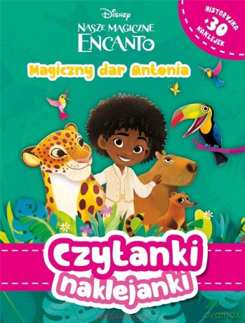 Czytanki naklejanki. Magiczny dar Antonia [KSIĄŻKA]