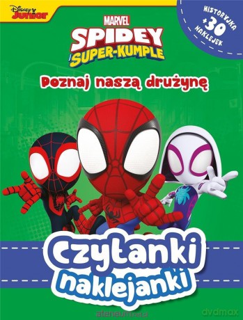 Czytanki naklejanki. Poznaj naszą drużynę [KSIĄŻKA]