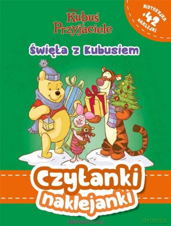 Czytanki naklejanki. Święta z Kubusiem [KSIĄŻKA]