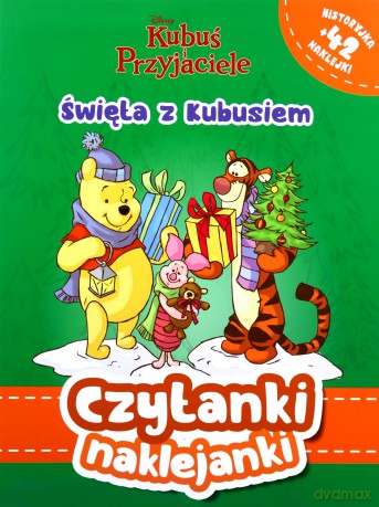 Czytanki naklejanki. Święta z Kubusiem [KSIĄŻKA]