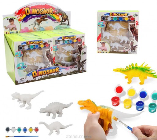 Dinozaury do malowania [FIGURKA]