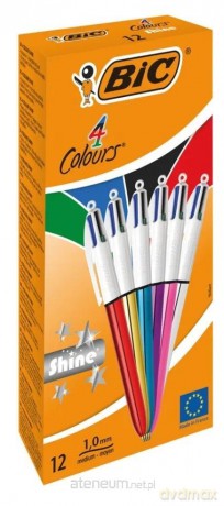 Długopis 4 Colours Shine (12 szt)