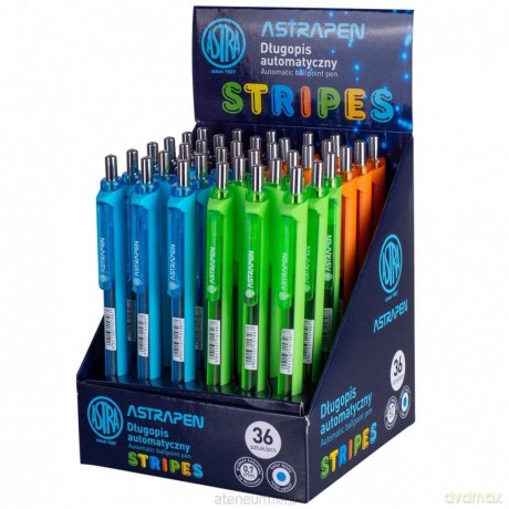 Długopis automatyczny Pen Stripes (36 szt)