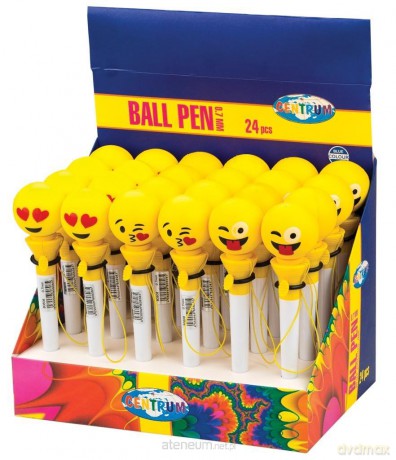 Długopis Emojidex Ball (24 szt) nieb 80808