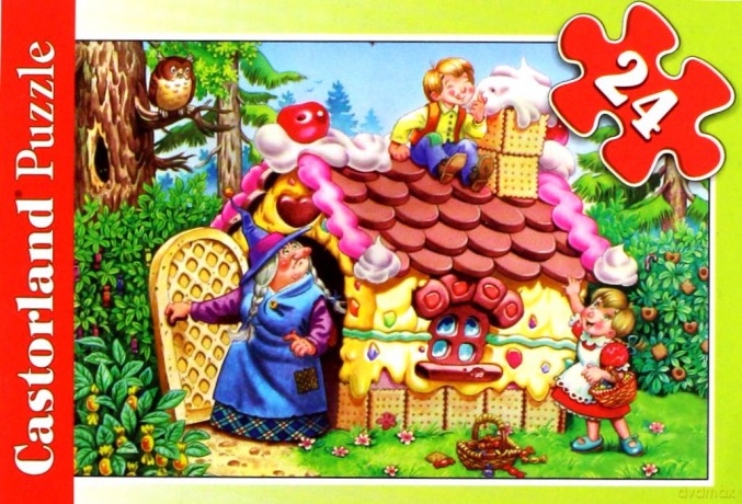 CASTOR 24 MINI Jaś i Małgosia A-02405-B [PUZZLE]