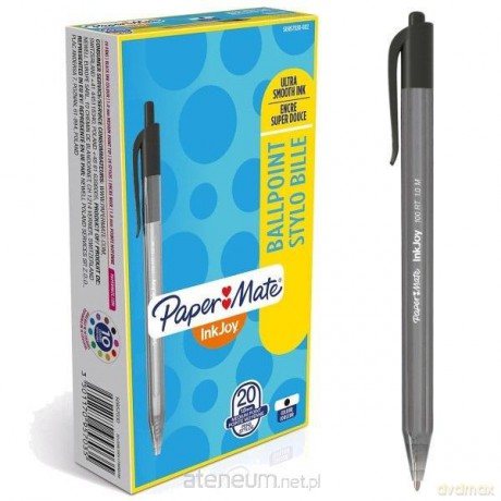 Długopis InkJoy czarny 1,0mm (20 szt)