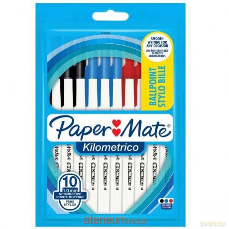 Długopis Kilometrico 1,0mm MIX 10 szt