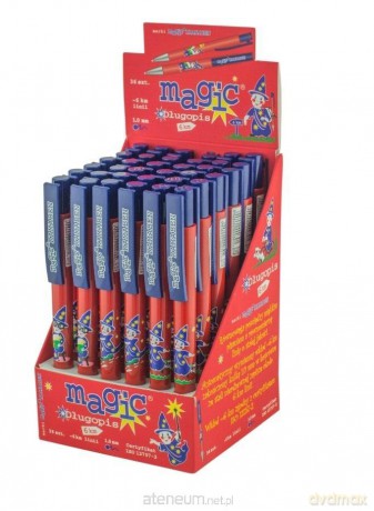 Długopis Magic niebieski 6km (36 szt) KAMABEN
