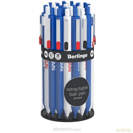 Długopis niebieski 0.7 mm NASA (30 szt)