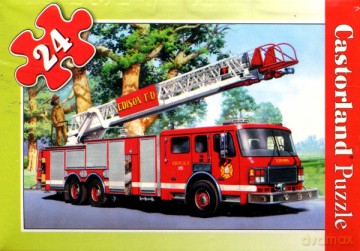 CASTOR 24 MINI Wóz strażacki A-02405-BM [PUZZLE]