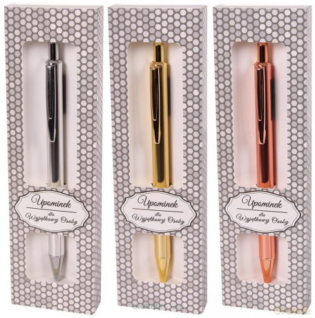 Długopis Queen Gift Box mix