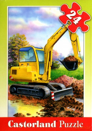 CASTOR 24 MINI Koparka A-02405-BM [PUZZLE]