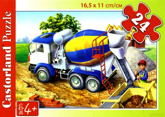 CASTOR 24 MINI Betoniarka A-02405-BM [PUZZLE]