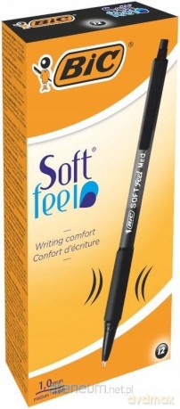 Długopis Soft Feel czarny (12 szt)