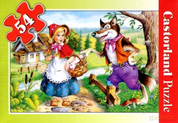 CASTOR 54 MINI Czerwony Kapturek A-08521-B [PUZZLE]