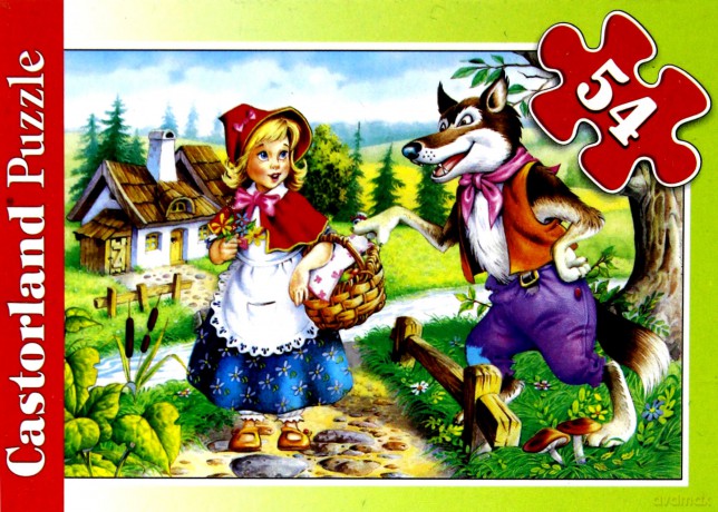 CASTOR 54 MINI Czerwony Kapturek A-08521-B [PUZZLE]