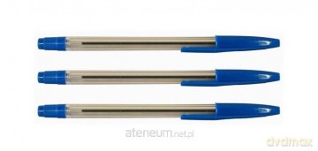 Długopis Stick niebieski (50 szt)