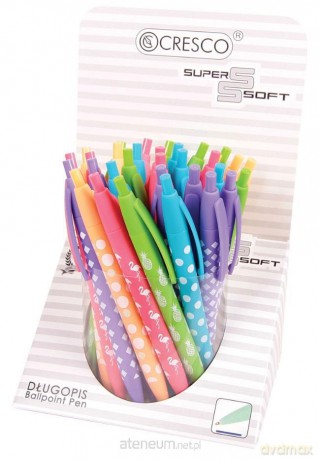 Długopis Super Soft Pastel (36 szt)