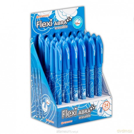 Długopis ścieralny Flexi Abra Rubber nieb.(24 szt)