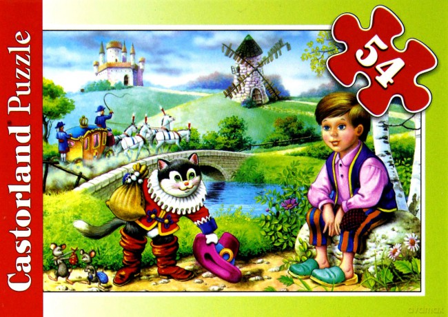 CASTOR 54 MINI Kot w butach A-08521-B [PUZZLE]